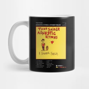 Todd Snider - Agnostic Hymns & Stoner Fables Tracklist Album Mug